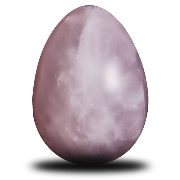 Huevos Yoni vaginal de Cuarzo rosa natural