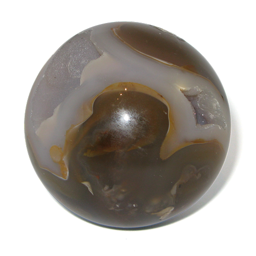 Esfera ágata con geoda