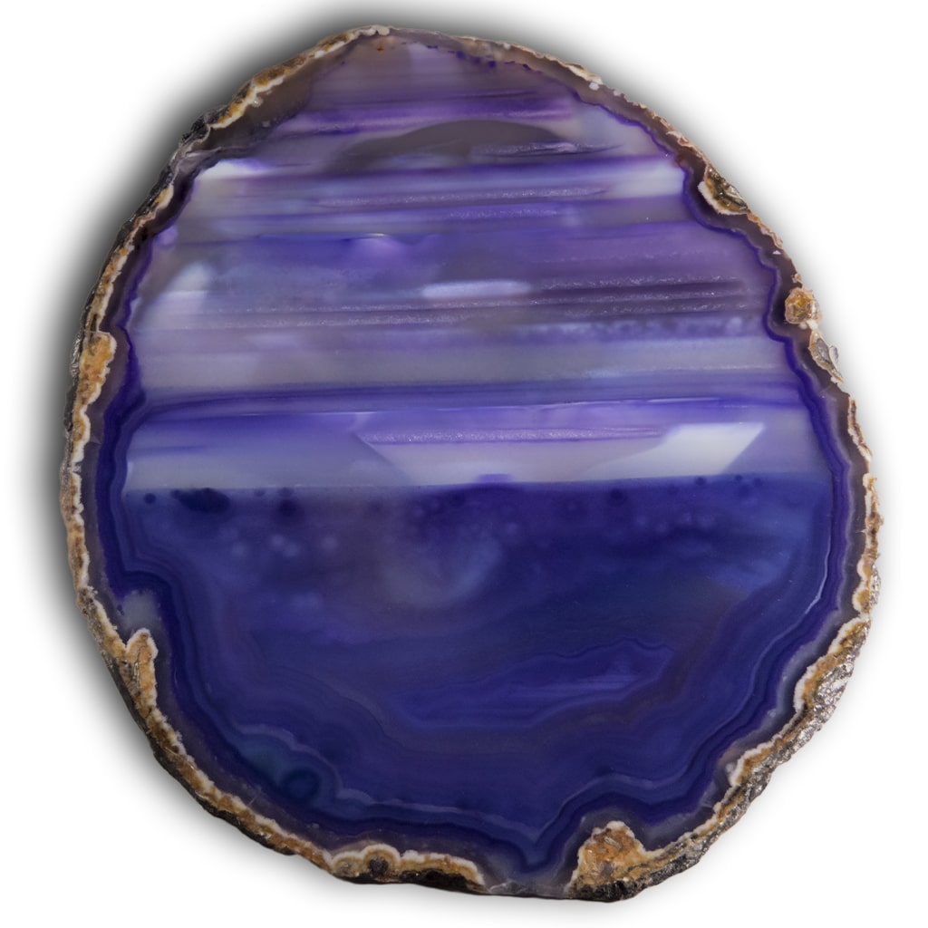 Placa de Ágata Morada