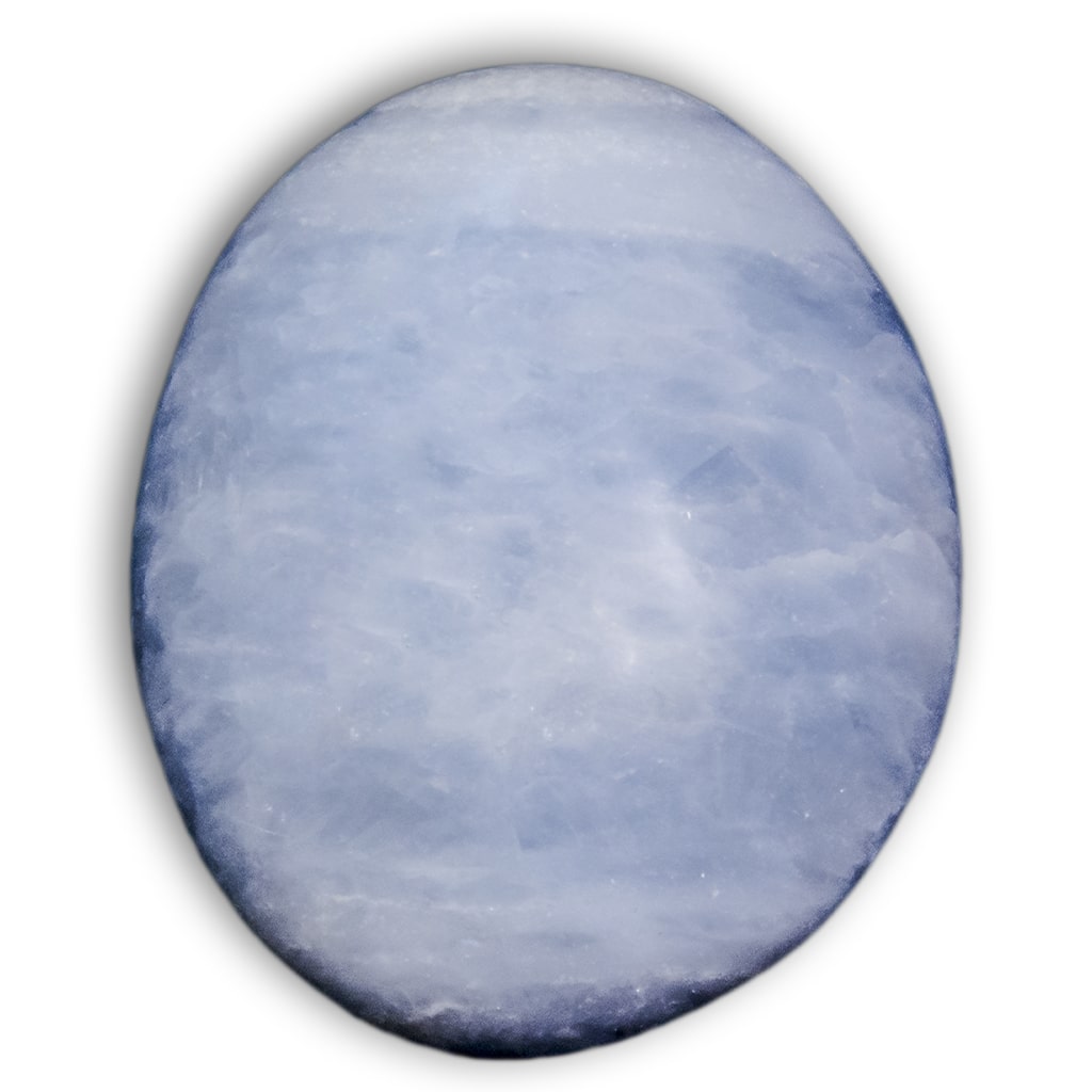 Rodado talla extra calcita azul