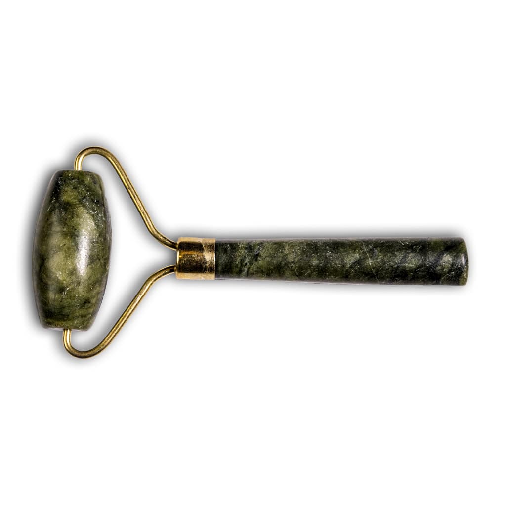 Rodillo masajeador jade
