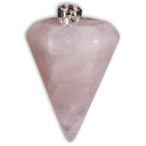Péndulo de Cuarzo Rosa