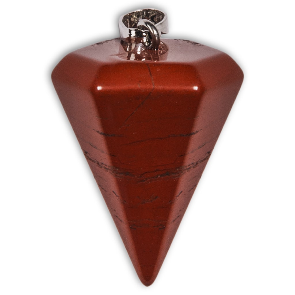 Péndulo de Jaspe Rojo