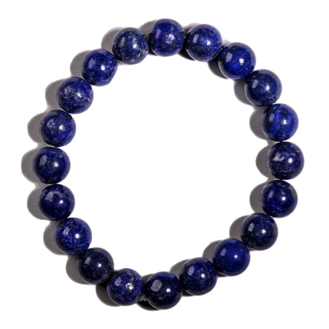 Pulsera de Lapislázuli Bola Lisa