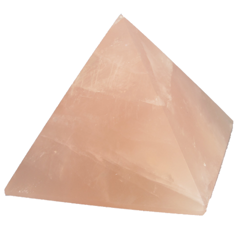 Pirámide de Cuarzo Rosa