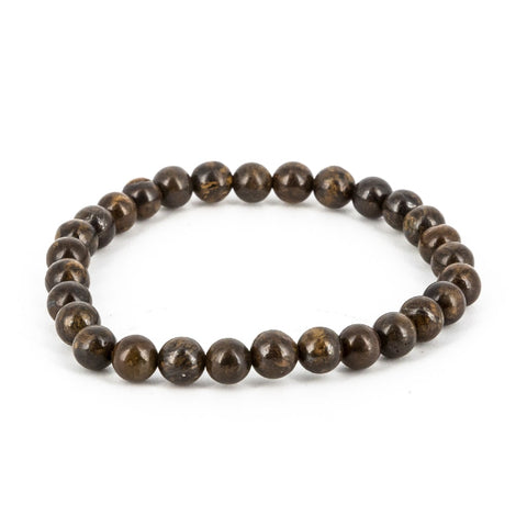 Pulsera de Broncita Bola Lisa