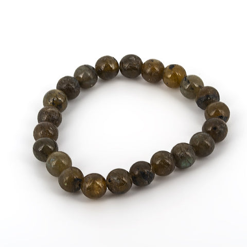Pulsera de Labradorita Bola Lisa