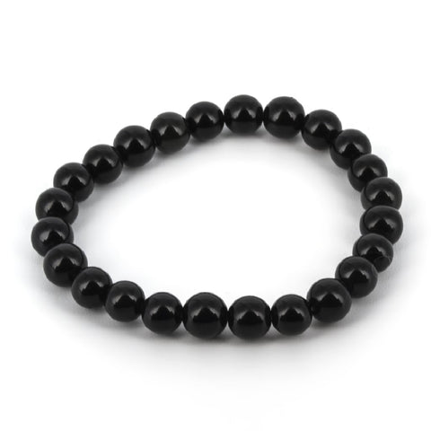 Pulsera de Obsidiana Bola Lisa
