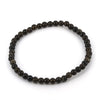 Pulsera de Obsidiana Dorada Bola Lisa