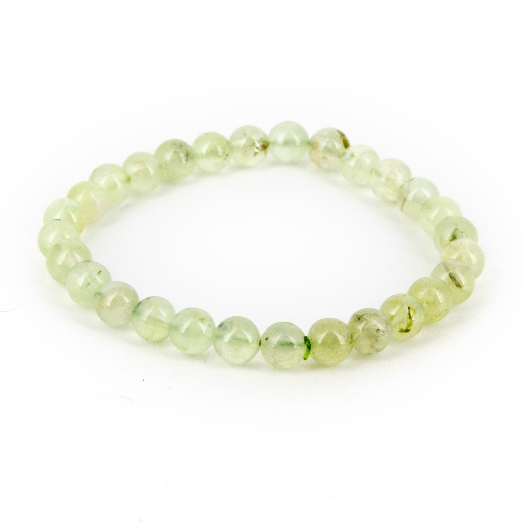 Pulsera de Prehnita Bola Lisa