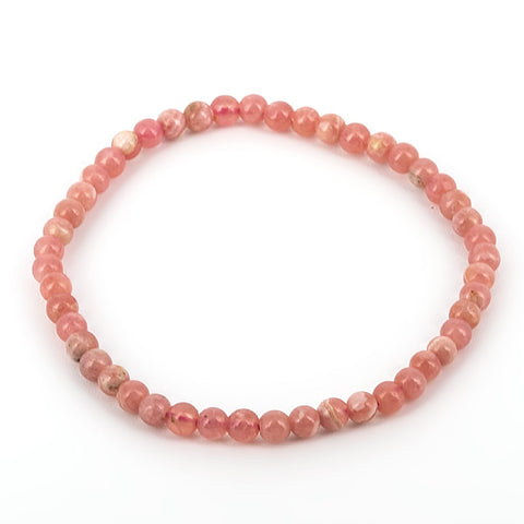 Pulsera de Rodocrosita Bola Lisa