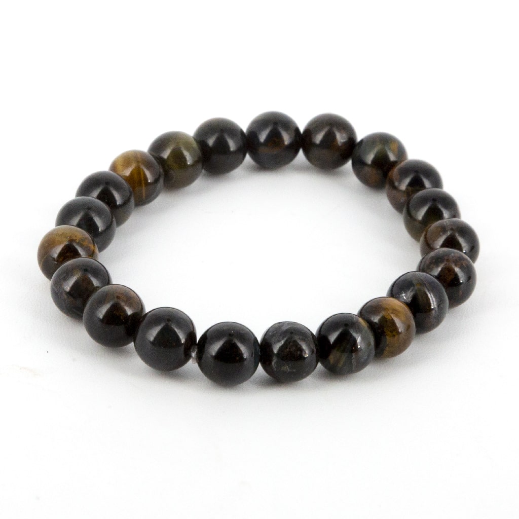 Pulsera de Ojo de Halcón Bola Lisa