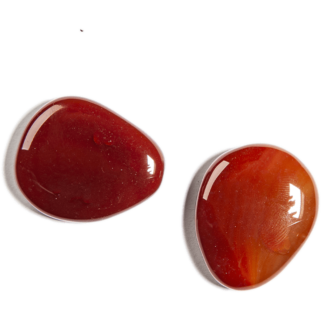 Rodado pulido cornalina chakra