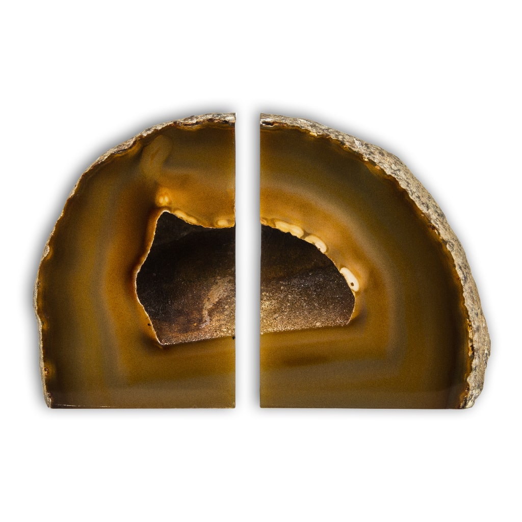 sujetalibros cornalina