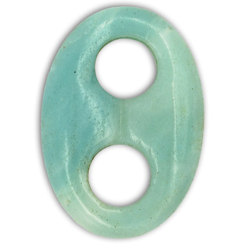 Cabujón de Amazonita Oval Forma ocho