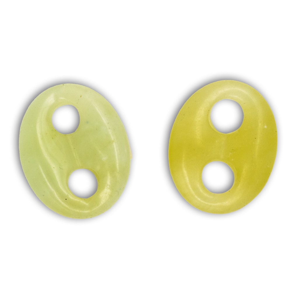 Cabujón de Jade Oval Forma ocho