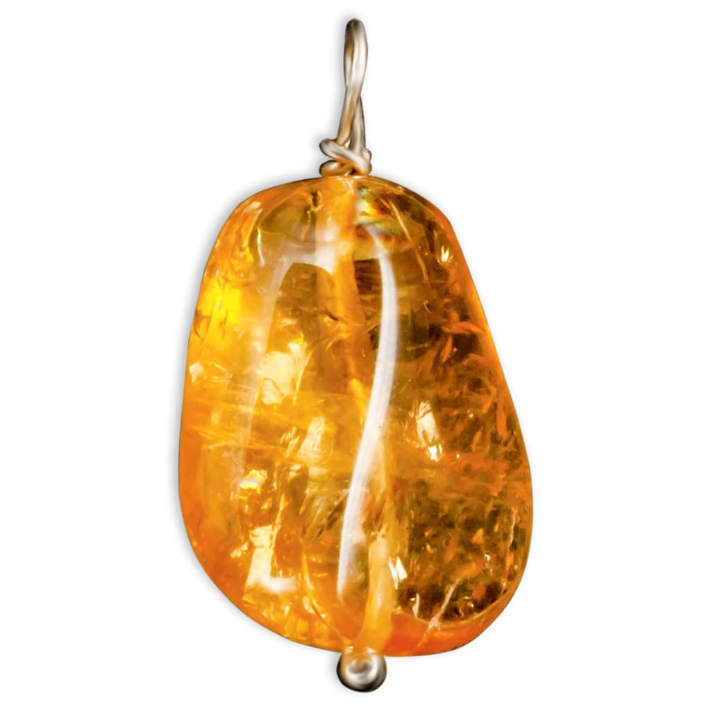 Colgante de citrino