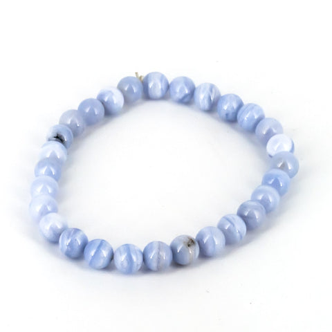 pulsera de calcedonia